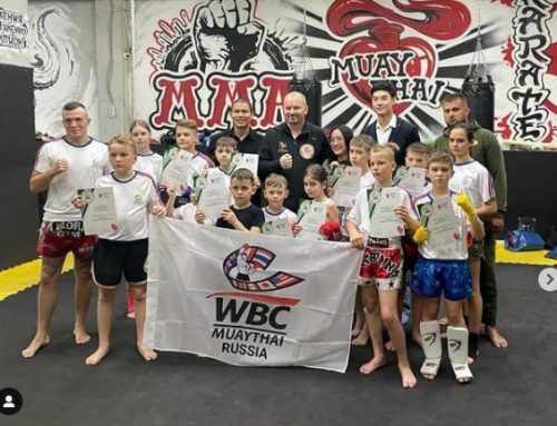WBC MuayThai Youth Cares team in Russia organized the WBC MuayThai Youth Cares Fitness Challenge