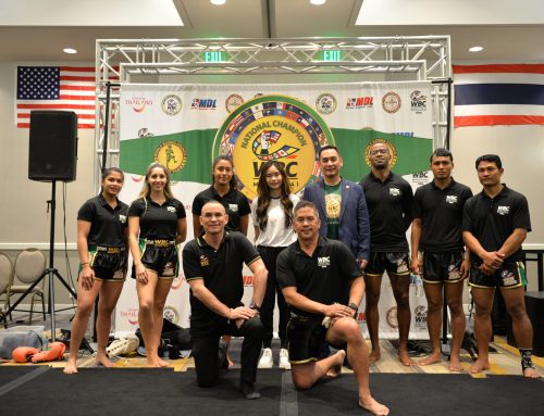ร่วมจัดกิจกรรม WBC MuayThai Youth Summer Camp ที่เมืองซานดิเอโก